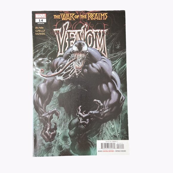 Marvel Venom War Of The Realms #14 Comic Book Collector Bagged Boarded - Picture 1 of 2